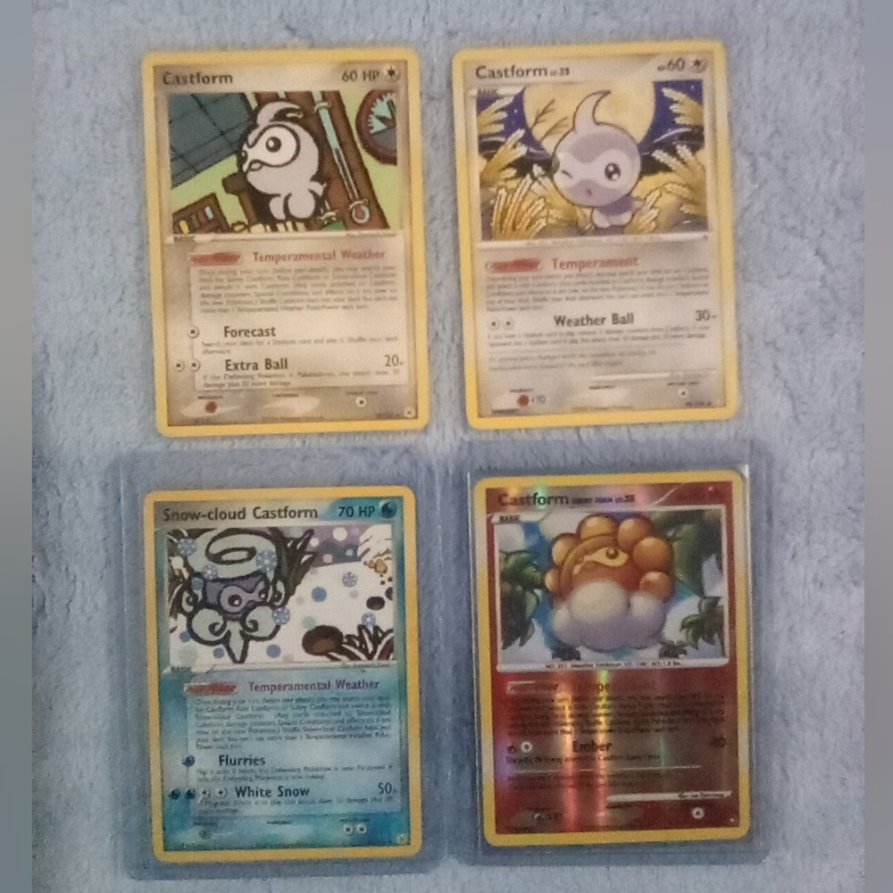 ✨Castform Pokemon Card Bundle✨